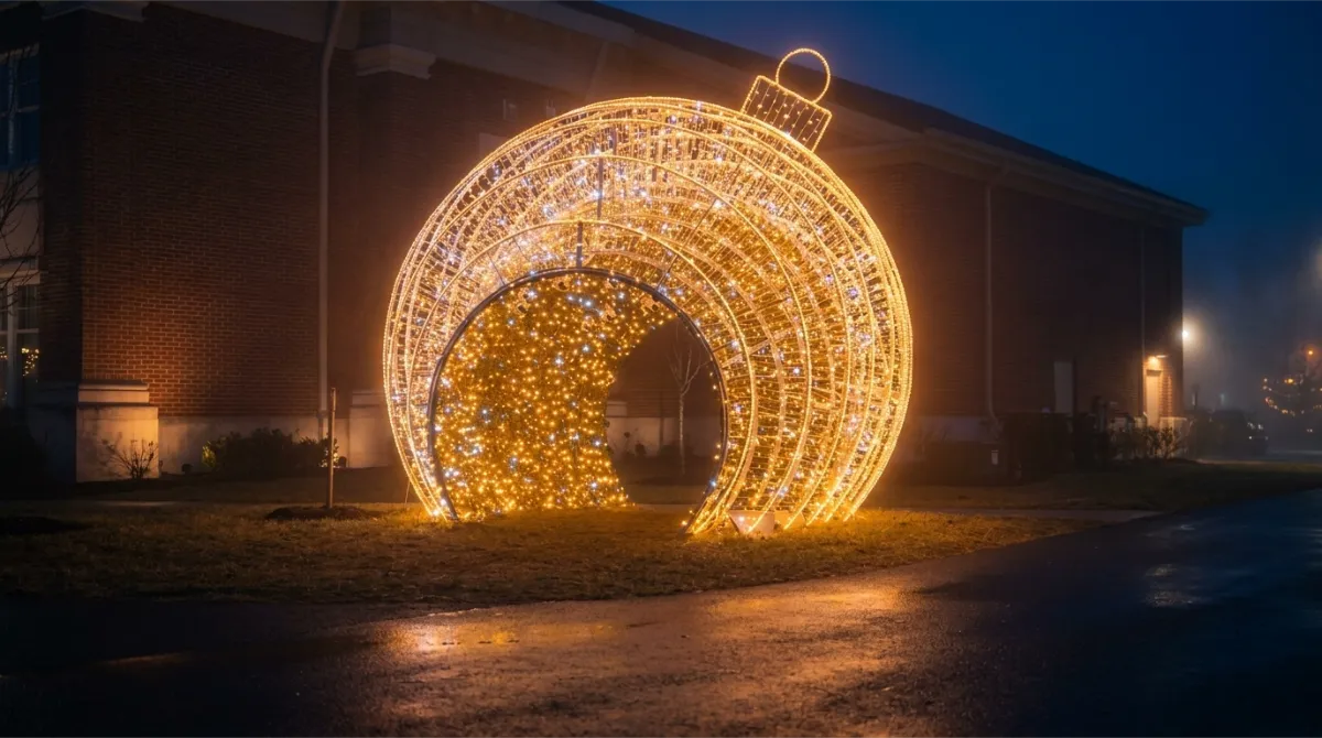 Decoração de Natal para empresa corporativa, Forma & Luz São Paulo